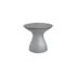 Ledge Lounger Autograph Standard Side Table-Granite Gray Base-Gray Lid