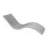 Ledge Lounger Signature Chaise  -  Granite Gray