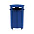 Ledge Lounger Ledge Lounger Mainstay Industrial Round Trash Bin And Liner-Navy