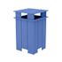 Ledge Lounger Ledge Lounger Mainstay Industrial Square Trash Bin/ Liner Sky Blue
