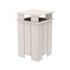 Ledge Lounger Ledge Lounger Mainstay Industrial Square Trash Bin And Liner-Cloud