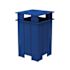 Ledge Lounger Ledge Lounger Mainstay Industrial Square Trash Bin And Liner-Navy