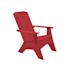 Ledge Lounger Ledge Lounger Mainstay Adirondack Regular-Ready To Assemble-Red