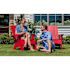 Ledge Lounger Ledge Lounger Mainstay Adirondack Regular-Ready To Assemble-Red