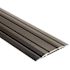 Ngp Saddle Threshold, 1/4" X 4", Mill Aluminum, 48"