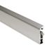 Ngp Auto Door Bottom With Neoprene Seal, Surface Mounted, Anodized 48"