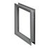 Ngp Low Profile Lite Kit Frame, Gray, 4" X 25" Visible Glass