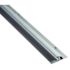 Ngp Door Sweep With 1/2" Vinyl Seal & Drip Guard, Anodized, 48"
