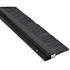 Ngp Door Sweep With 1-3/4" Black Nylon Brush Seal, Dark Bronze, 36"