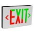 Halco Emergence LED Exit Sign Field Selectable Red/Grn Legend Single/Double Face