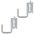 Snap-Loc E-Track Multi-Purpose J-Hook 2 In. Hanger Package Of 2