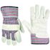 Custom LeatherCraft Large Economy Safety Cuff Work Gloves (1-Pair)