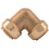 SharkBite 1 in. Brass 90-Degree Push-to-Connect Elbow