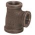 ProPlus 1 in. x 3/4 in. x 1 in. Black Malleable Tee