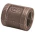 ProPlus 3/4 in. x 1/2 in. Black Malleable Reducing Coupling