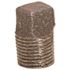 ProPlus 1 in. Black Malleable Plug