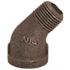 ProPlus 3/4 in. Black Malleable 45-Degree Street Elbow