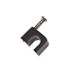 Gardner Bender 1/4 in. Polyethylene Coaxial Staple Masonry Hardened Nail Low Voltage, Black (100-Box)