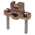 THOMAS & BETTS 1/2 in. - 1 in. Bronze Lay-In Ground Clamp
