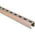 Superstrut 10 ft. 12-Gauge Half Slotted Metal Framing Strut Channel in Gold Galvanized (ZA1200HS 10)