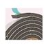 Frost King 3/8 in. x 5/16 in. x 10 ft. Black Rubber Foam Weatherseal Tape