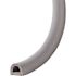 Frost King 5/16 in. x 1/4 in. x 17 ft. Grey D-Center EPDM Medium Gap Weatherseal Tape