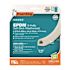 Frost King 5/16 in. x 1/4 in. x 17 ft. White D-Center EPDM Medium Gap Weatherseal Tape