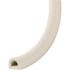 Frost King 5/16 in. x 1/4 in. x 17 ft. White D-Center EPDM Medium Gap Weatherseal Tape