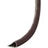 Frost King 1/2 in. x 1/4 in. x 20 ft. Brown Silicone Self-Stick Weatherseal