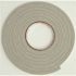 Frost King 1/2 in. x 3/8 in. x 10 ft. Grey Vinyl Foam Weatherseal Tape