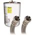 Fluidmaster 3/4 in. F.I.P. x 3/4 in. F.I.P. x 18 in. L Braided Stainless Steel Water Heater Connector