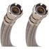 Fluidmaster 3/4 in. F.I.P. x 3/4 in. F.I.P. x 18 in. L Braided Stainless Steel Water Heater Connector