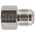 Watts Stainless Steel Gas Connector Adapter 3/4 in. FNPT x 5/8 Male Flare