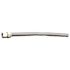 Watts Stainless Steel Gas Appliance Connector, 1/2 in. OD, 3/8 in. ID, 1/2 in. MNPT x 1/2 in. FNPT, 18 in. L