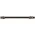 Watts Stainless Steel Gas Hearth Connector, Black Coated, 1/2 in. OD, 3/8 in. ID, 1/2 in. MNPT x 1/2 in. FNPT, 18 in. L