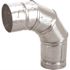 Selkirk 3 in. Steel 90-Degree Adjustable Gas Vent Elbow
