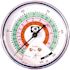 JB INDUSTRIES 2-1/2 in. Compound Gauge