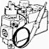 Robertshaw Low-Profile Millivolt Combination Snap Action Gas Valve