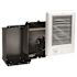 Cadet 240-volt 1,000-watt Com-Pak In-wall Fan-forced Electric Heater in White with Thermostat