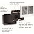 Cadet 240/208-volt 4,000/3,000-watt Com-Pak Twin In-wall Fan-forced Electric Heater in White with Thermostat