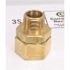 OMEGA FLEX TRAC PIPE AUTOFLARE RED. FITTING 3/4 IN. X 1/2 IN.*