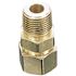 Omega Flex TRACPIPE AUTOFLARE FITTING, SOLID BRASS, 1/2 IN.