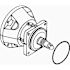 Bell & Gossett 118844LF BEARING ASSEMBLY WITH GASKET