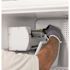 GE 4 lbs. Built-In Plastic Ice Maker Installation Kit in White