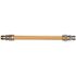 Watts Gas Connector, Coated Stainless Steel, 1/2 in., 1/2 in. MIP x 1/2 in. MIP x 36 in.