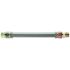 Watts Stainless Steel Outdoor Gas Connector, 1 in. OD, 3/4 in. ID, 3/4 in. MNPT x 3/4 in. FNPT, 48 in.