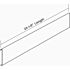 LITE EXTRUSIONS PLASTIC MEDICINE CABINET DIFFUSER 23-1/2 IN.