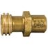 MEC Gas forklift Connector 1-1/4 in. Acme x 3/8 in. FNPT