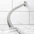 Ellipse 60" Brushed Nickel Shower Rod 9" Bow