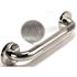 WingIts Premium Series 18 in. x 1.25 in. Diamond Knurled Grab Bar in Polished Stainless Steel (21 in. Overall Length)